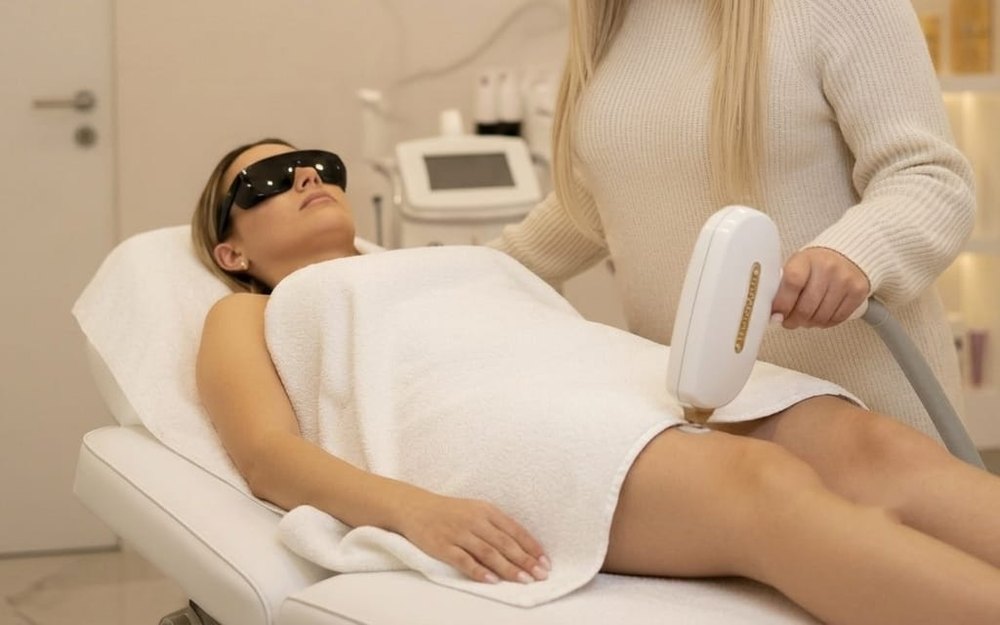 Laserbehandlung im Studio Rosalia Beauty